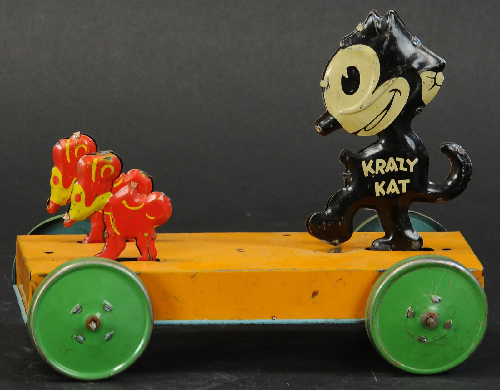 CHEIN KRAZY KAT CHASING MICE PULL TOY (1 of 4)