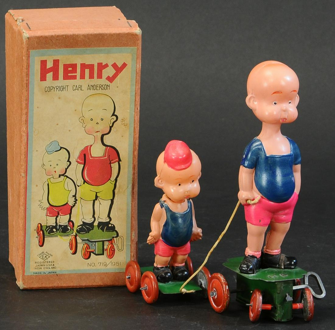 BOXED CELLULOID HENRY W/ BROTHER (1 of 4)