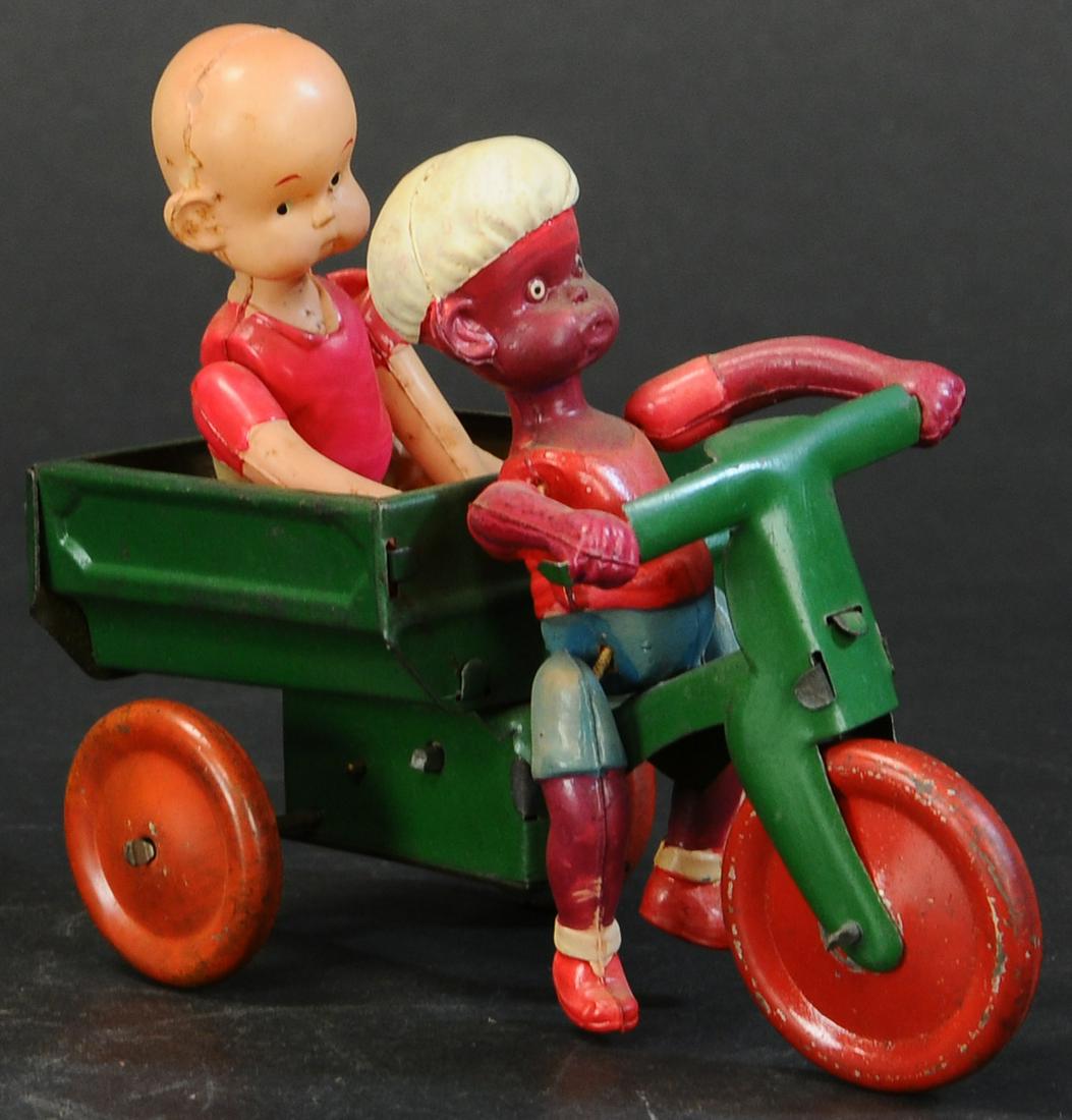 CELLULOID HENRY & MAHOUT MOTORING CART (1 of 4)