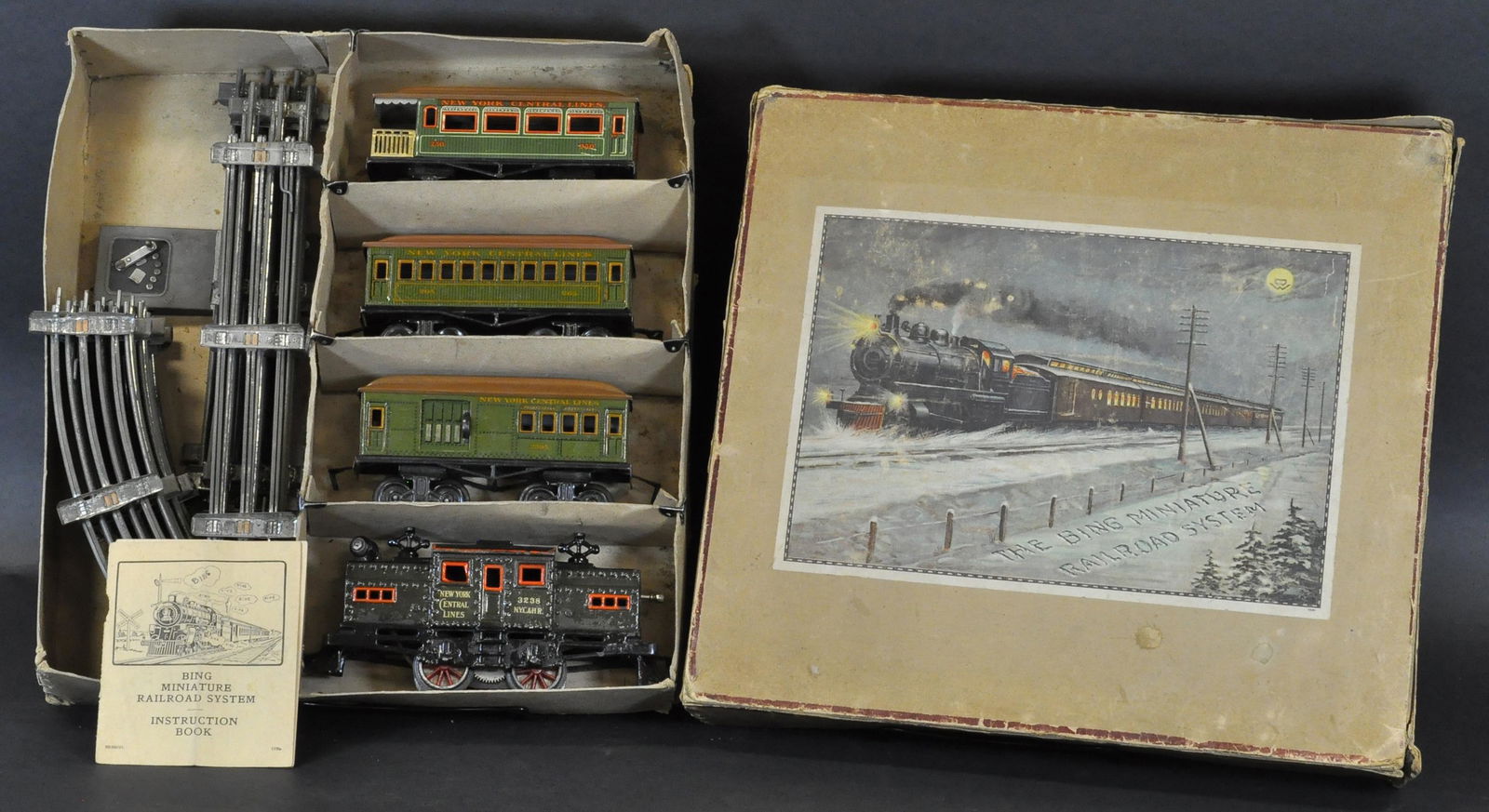 BOXED BING NEW YORK CENTRAL SET (1 of 5)