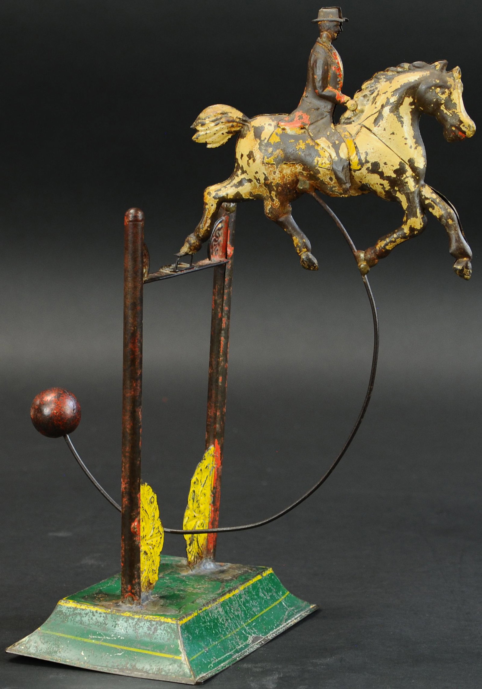 HULL & STAFFORD HORSE BALANCE TOY (1 of 4)