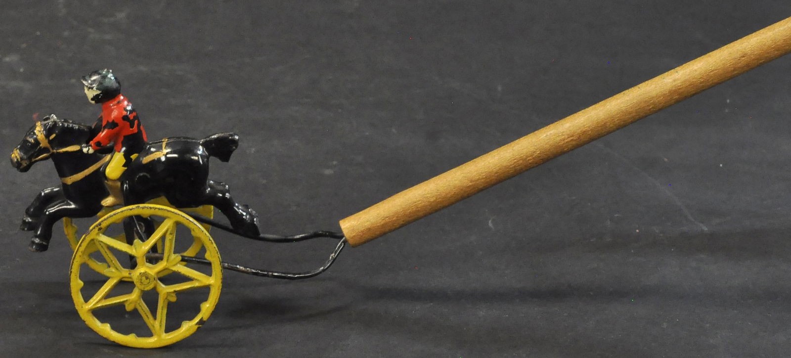 WILKINS JOCKEY PUSH STICK TOY (1 of 3)