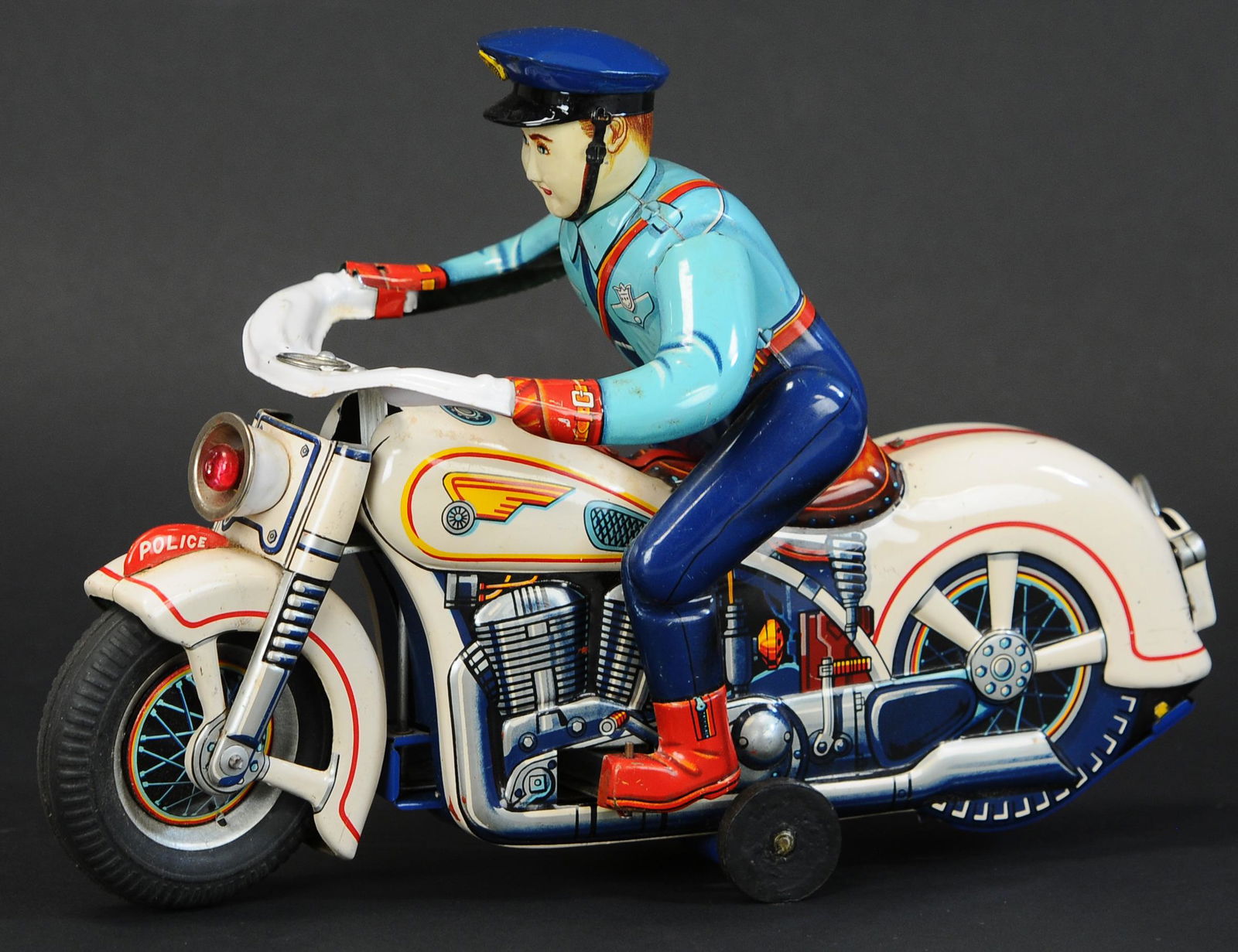 MODERN TOYS BATTERY-OP POLICE MOTORCYCLE (1 of 4)