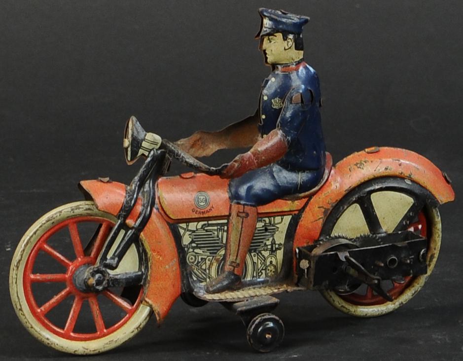 GUNTHERMANN POLICE MOTORCYCLE (1 of 4)