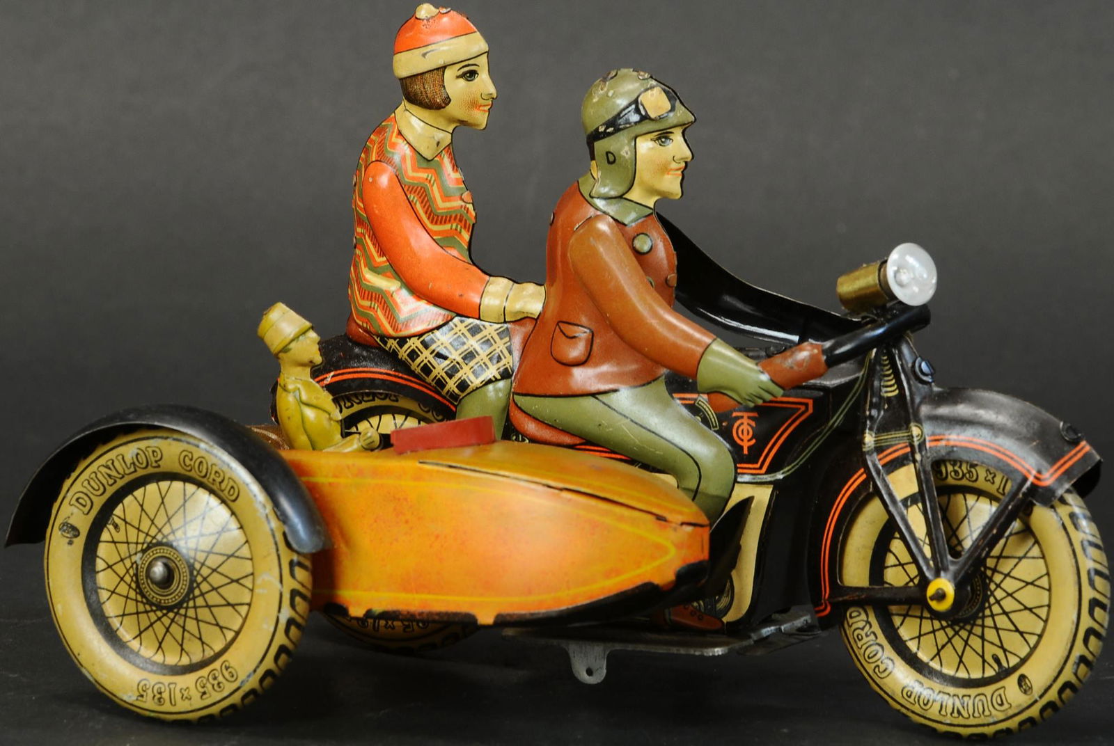 TIPPCO FAMILY MOTORCYCLE W/SIDECAR (1 of 8)