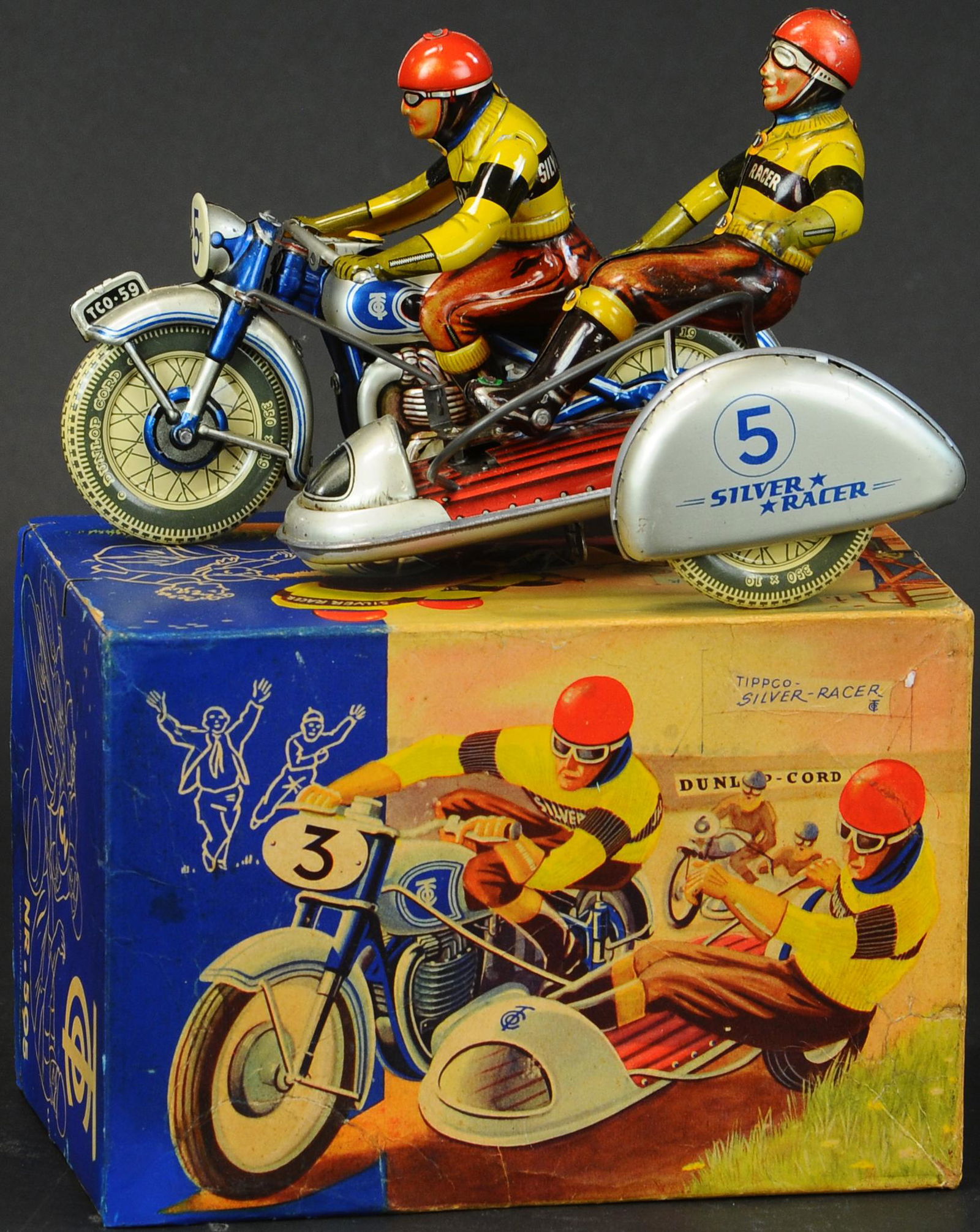 BOXED TIPPCO SILVER RACER MOTORCYCLE (1 of 7)