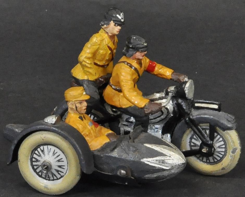 LINEOL SA MOTORCYCLE W/ SIDECAR (1 of 3)