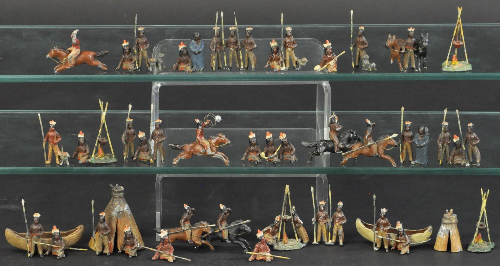 HEYDE SMALL SIZED INDIAN ENCAMPMENT (1 of 3)