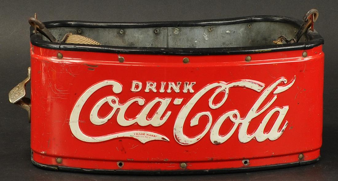 COCA-COLA BALL PARK VENDOR COOLER WITH OPENER (1 of 4)