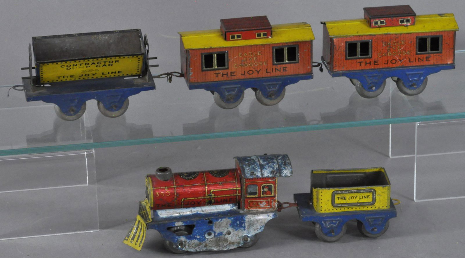 LOUIS MARX JOY LINE FREIGHT SET (1 of 4)