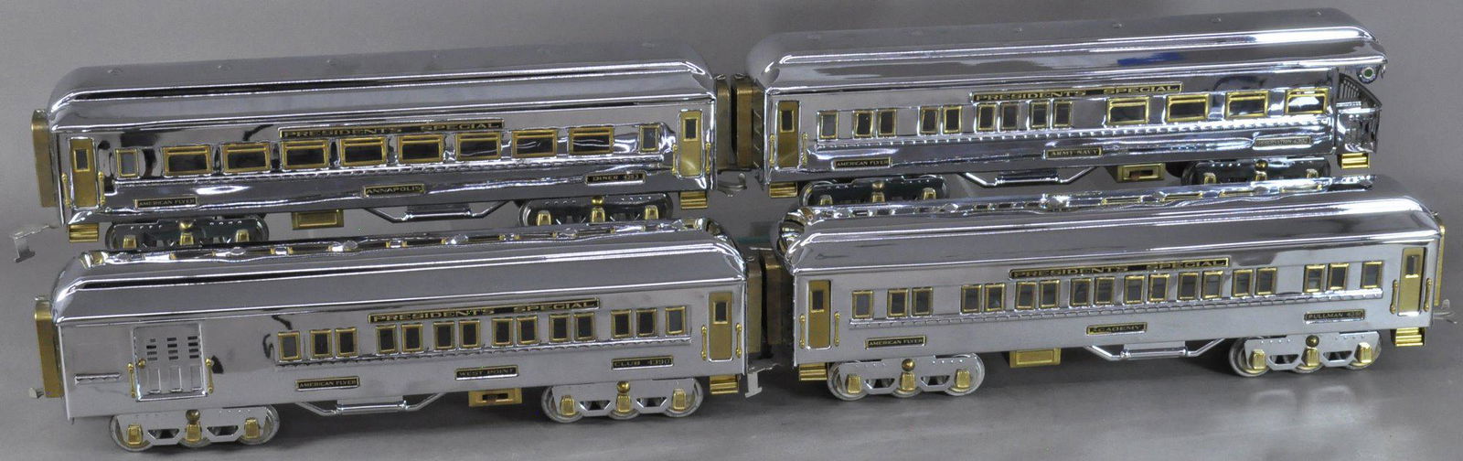 RICH ART AMERICAN FLYER MAYFLOWER CARS (1 of 4)