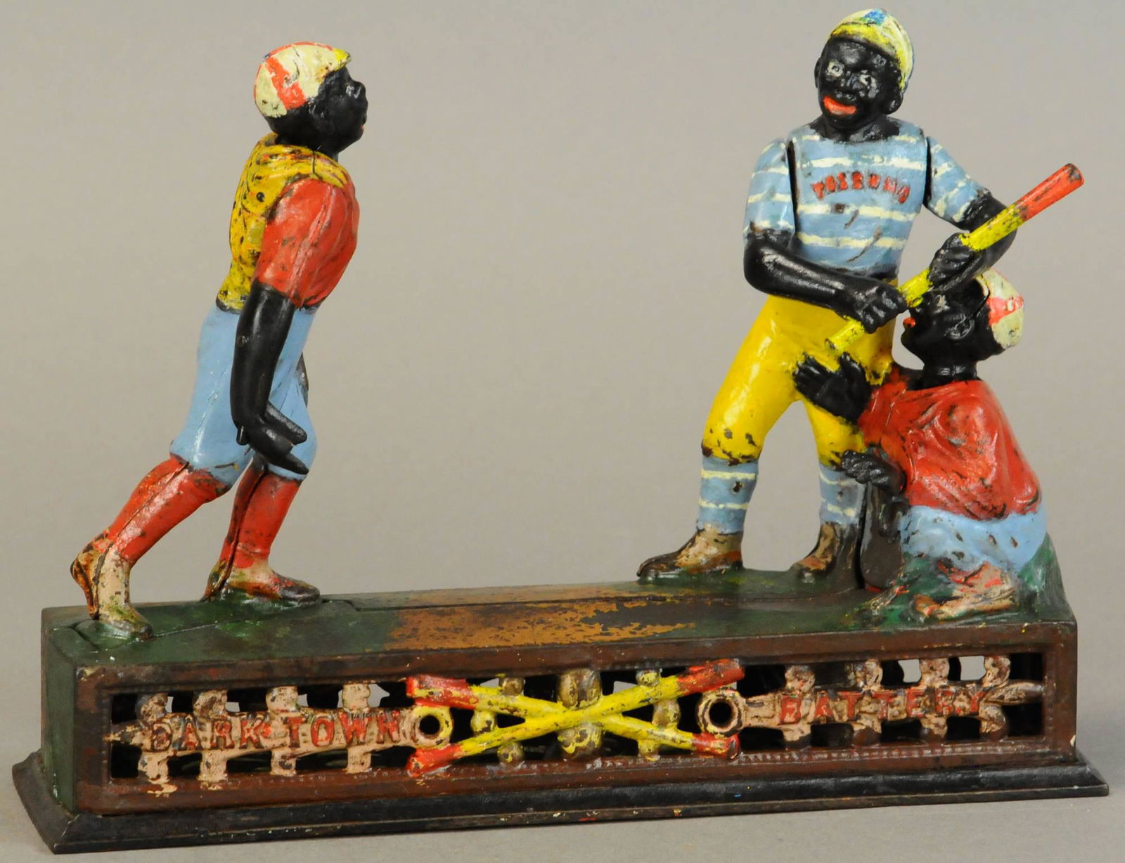 DARKTOWN BATTERY MECHANICAL BANK (1 of 4)