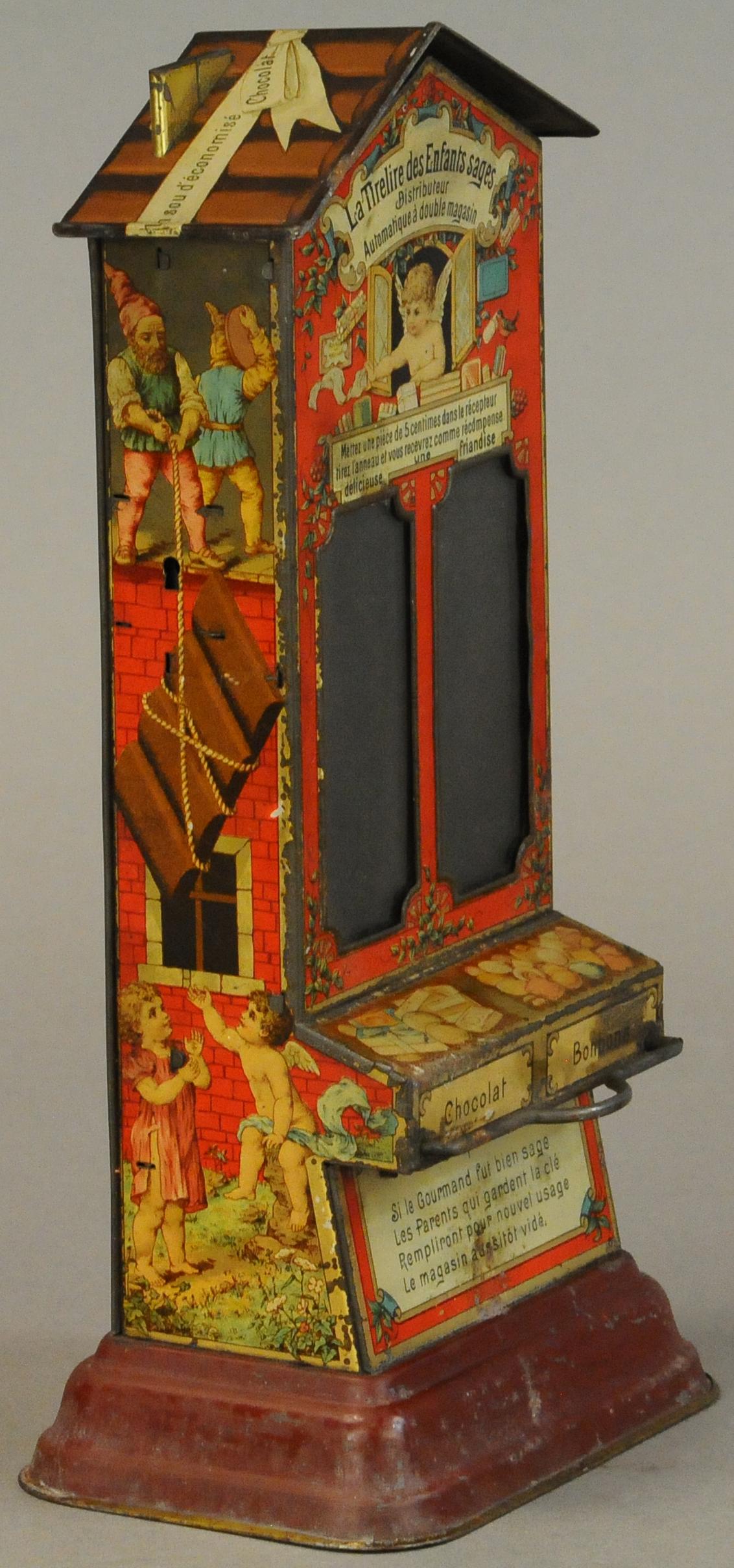 STOLLWERCK CHERUBS CHOCOLATE VENDING BANK (1 of 3)