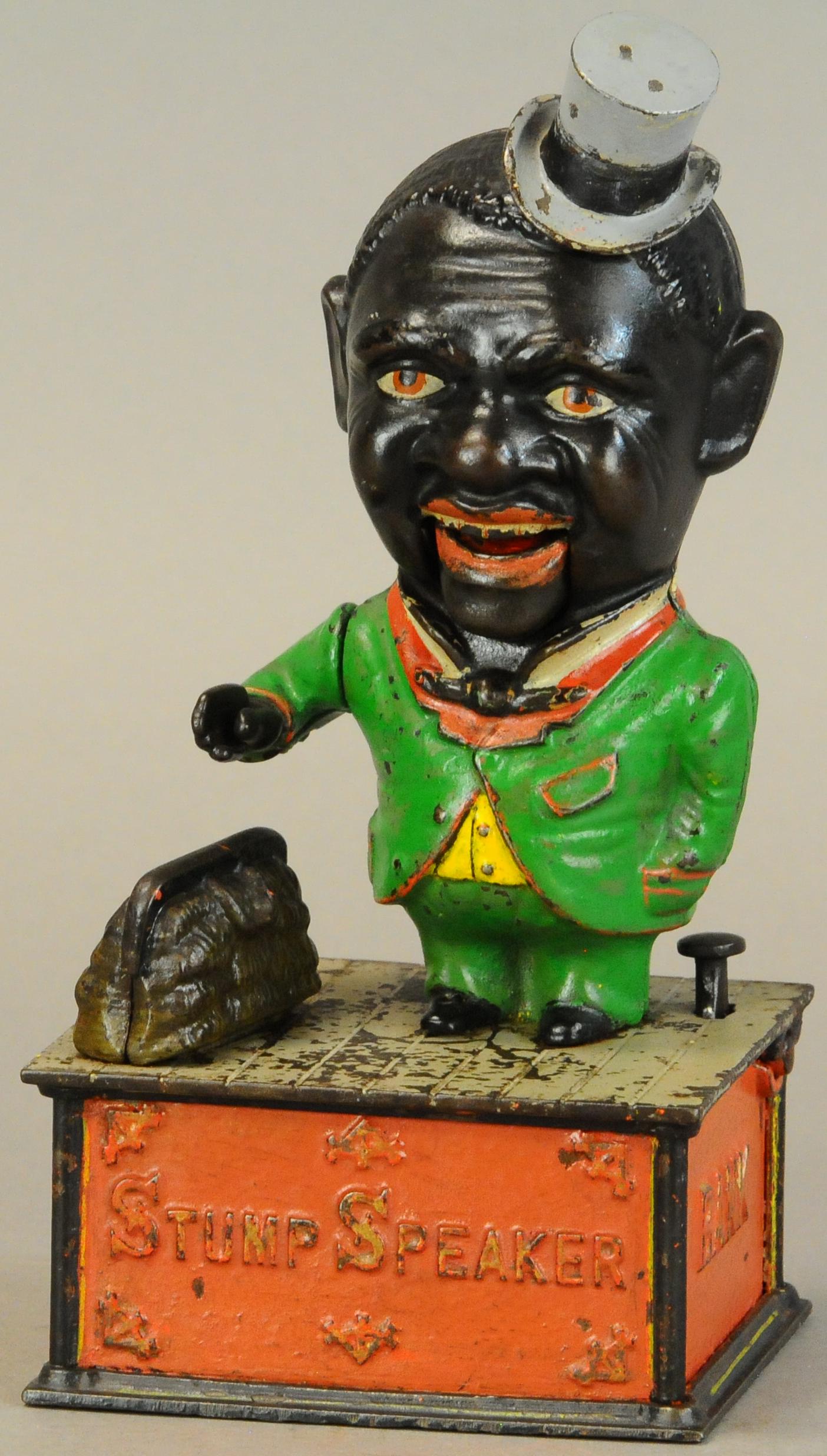 STUMP SPEAKER MECHANICAL BANK (1 of 4)