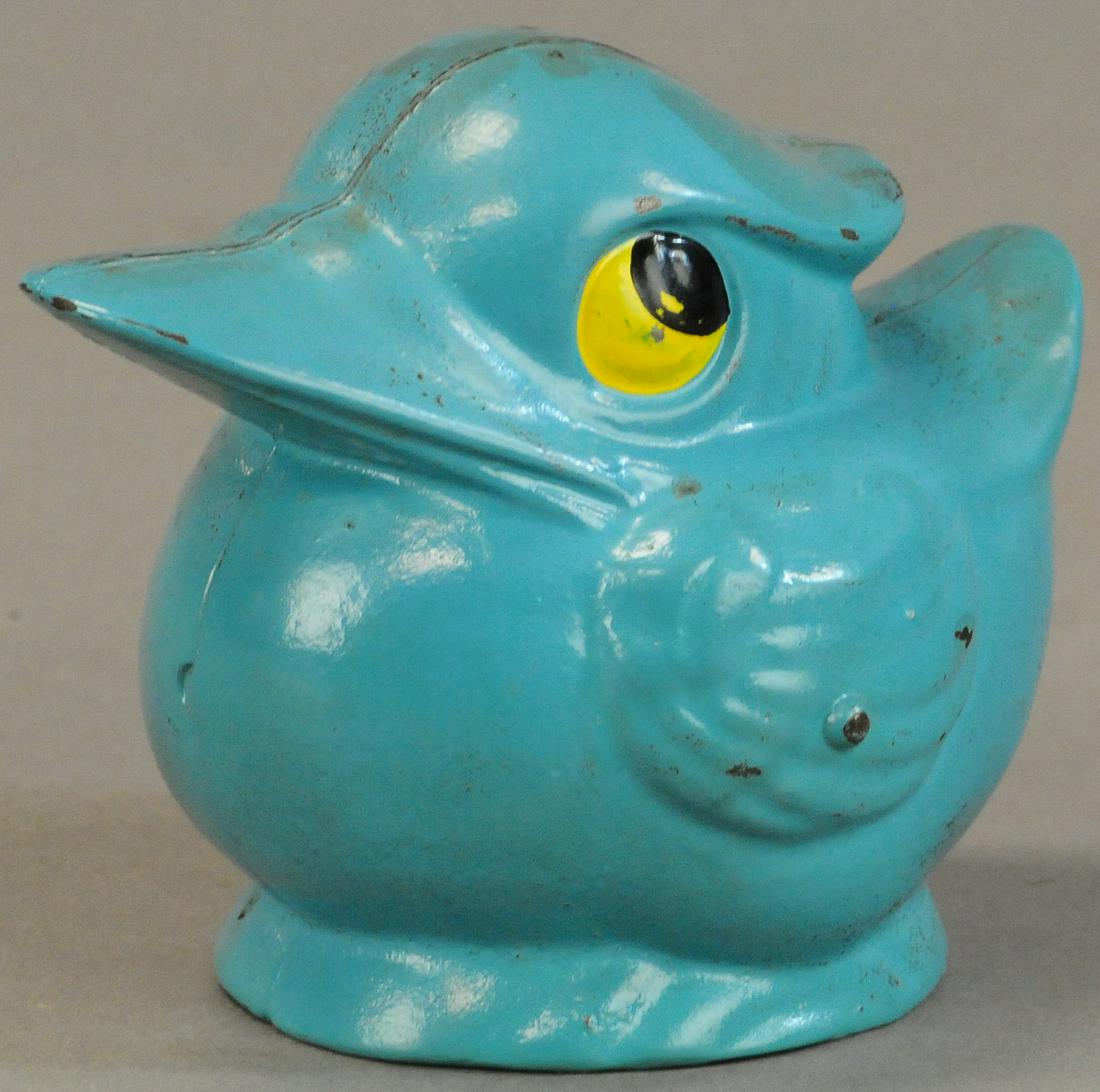 KENTON DUCK STILL BANK - SOLID BLUE (1 of 4)