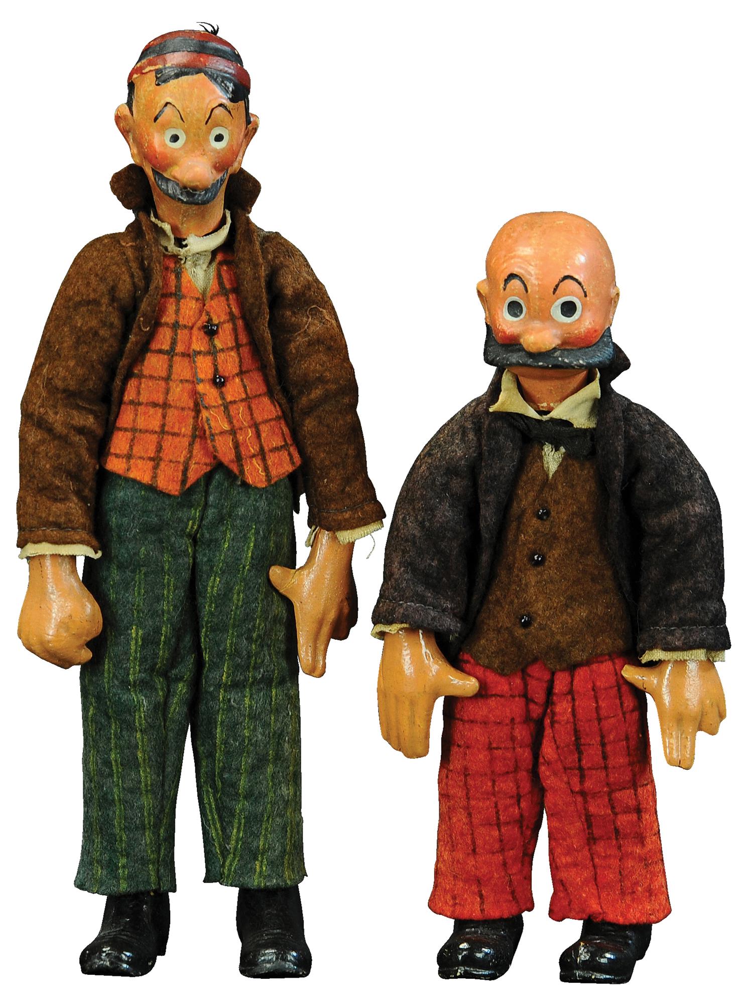 SWISS BUCHERER MUTT & JEFF FLEX FIGURES (1 of 4)