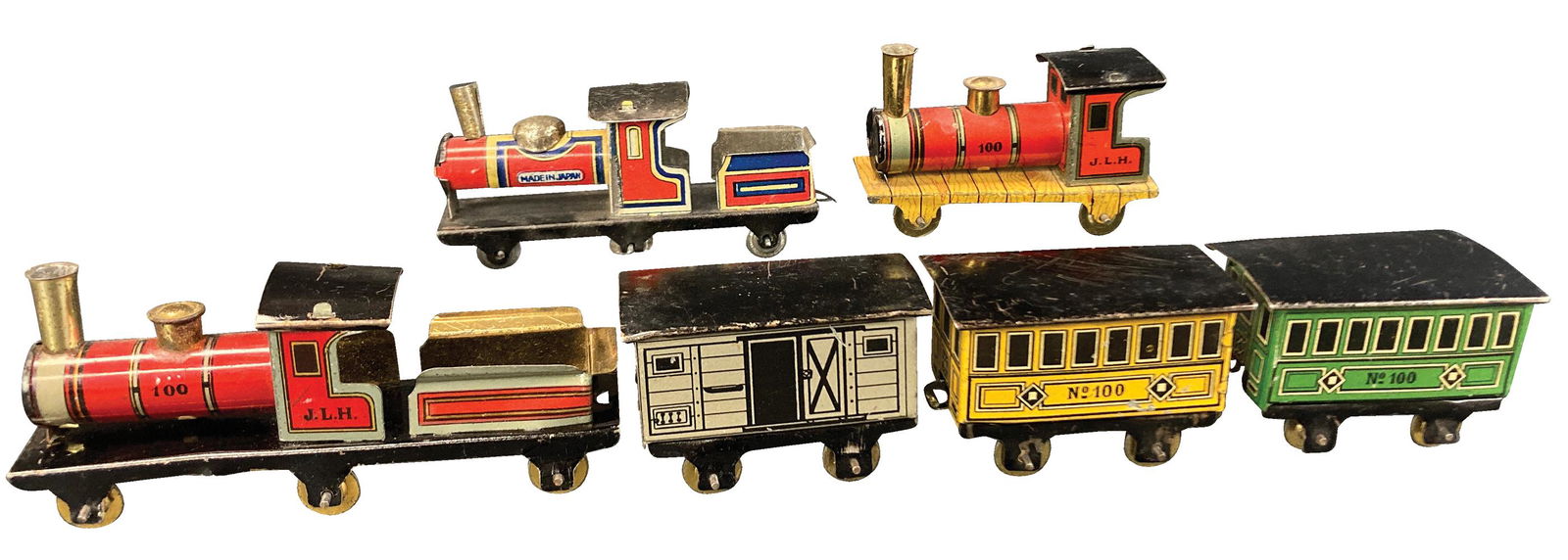 GERMAN TRAIN PENNY TOY GROUPING (1 of 4)