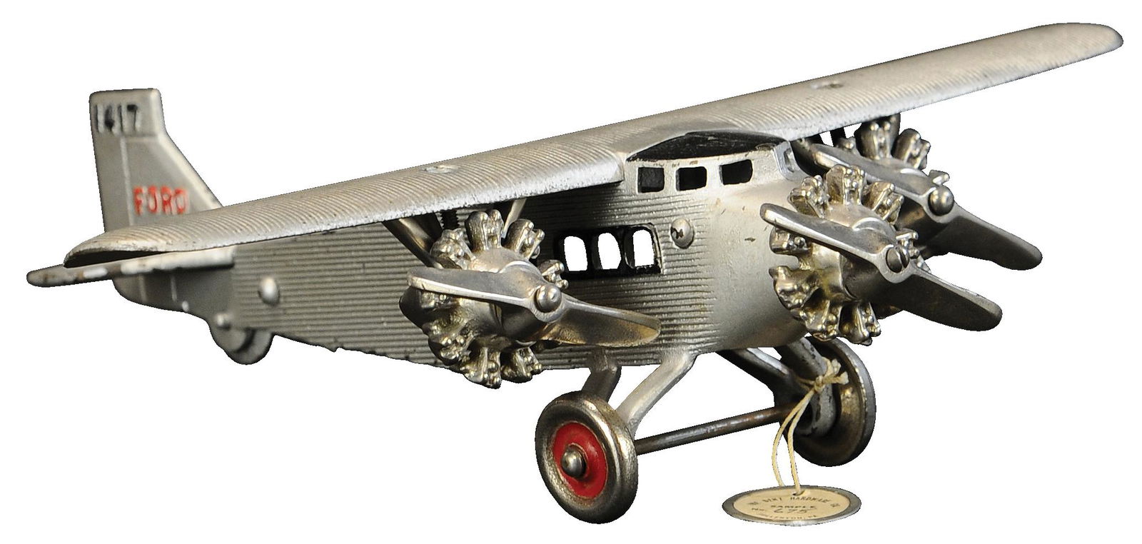 DENT FORD TRI-MOTOR AIRPLANE (1 of 4)