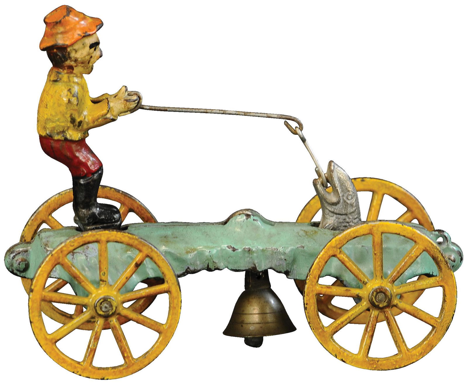 NN HILL BOY FISHING BELL TOY (1 of 4)