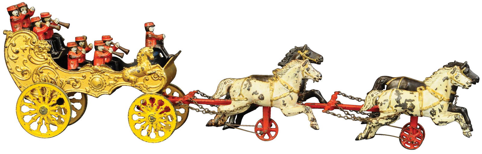 IVES HORSE DRAWN BAND WAGON (1 of 5)