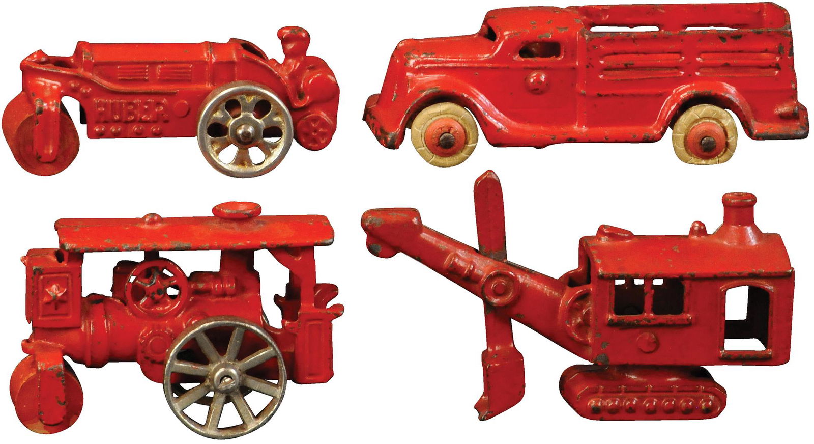 FOUR DENT WORK VEHICLES (1 of 4)