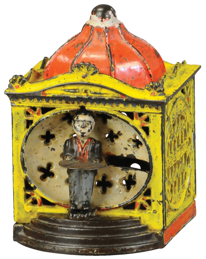 HALLS LILLIPUT MECHANICAL BANK (1 of 4)