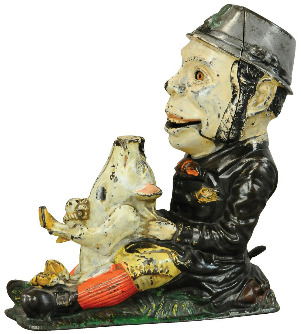 PADDY & THE PIG MECHANICAL BANK (1 of 4)