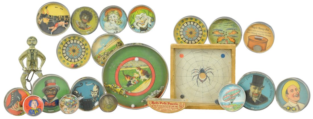 ASSORTED THEME DEXTERITY PUZZLE LOT (1 of 2)