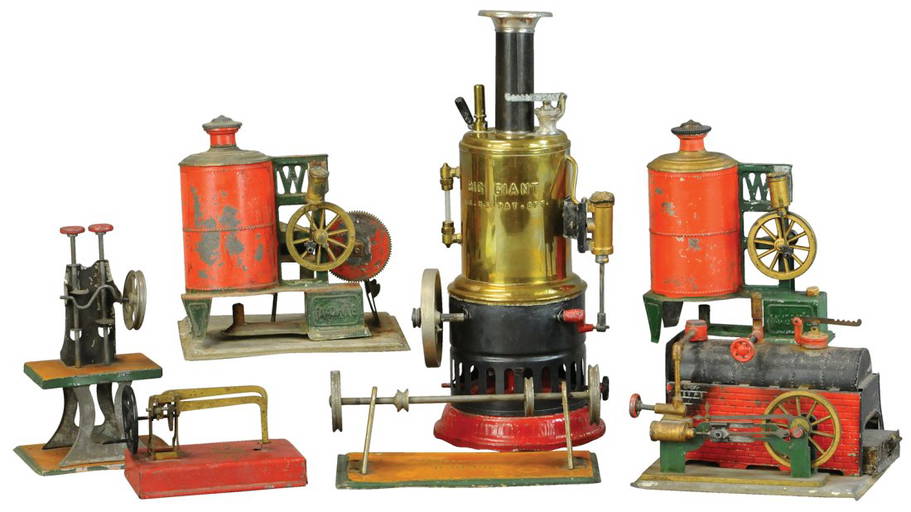 ASSORTED WEEDEN STEAM ENGINE & ACCESSORIES (0272) on Oct 14, 2022