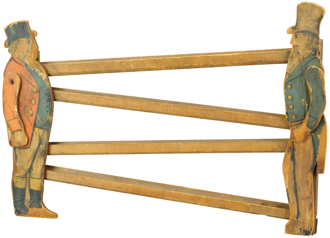 UNCLE SAM & JOHN BULL MARBLE GAME (1 of 4)