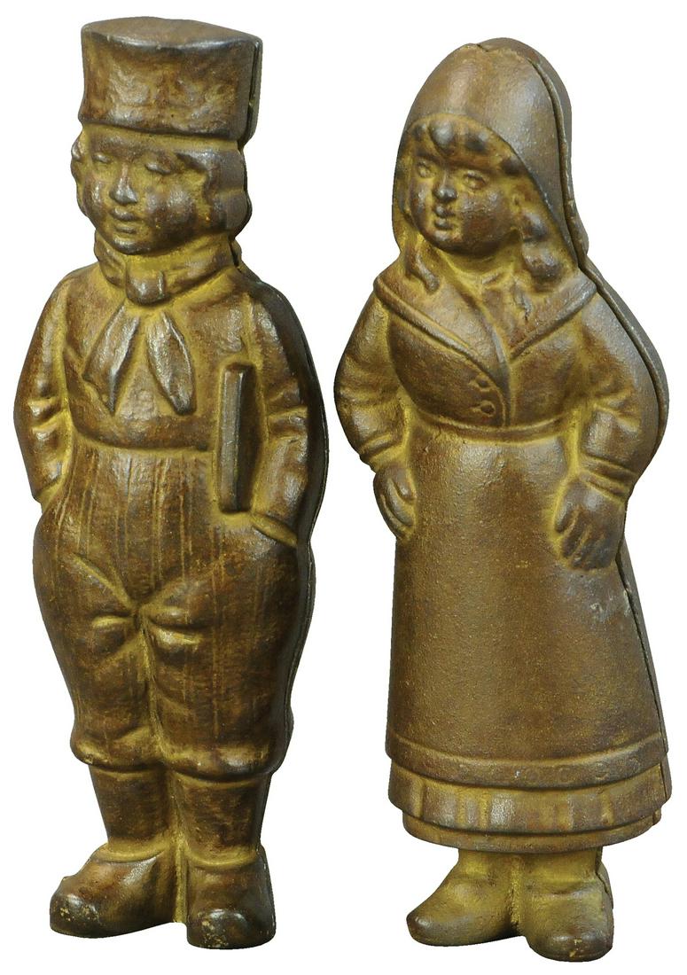 DUTCH BOY & GIRL STILL BANKS (1 of 3)