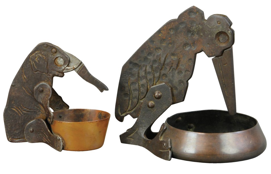 TWO ANIMATED CIGAR CUTTERS (1 of 3)