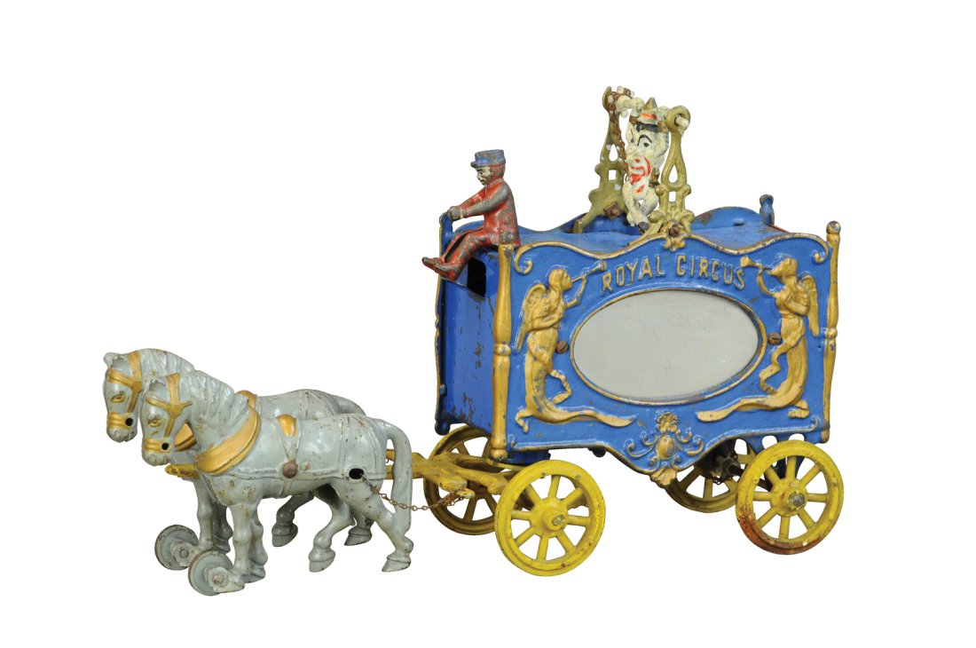 HUBLEY ROYAL CIRCUS CLOWN TRAPEZE WAGON (1 of 4)