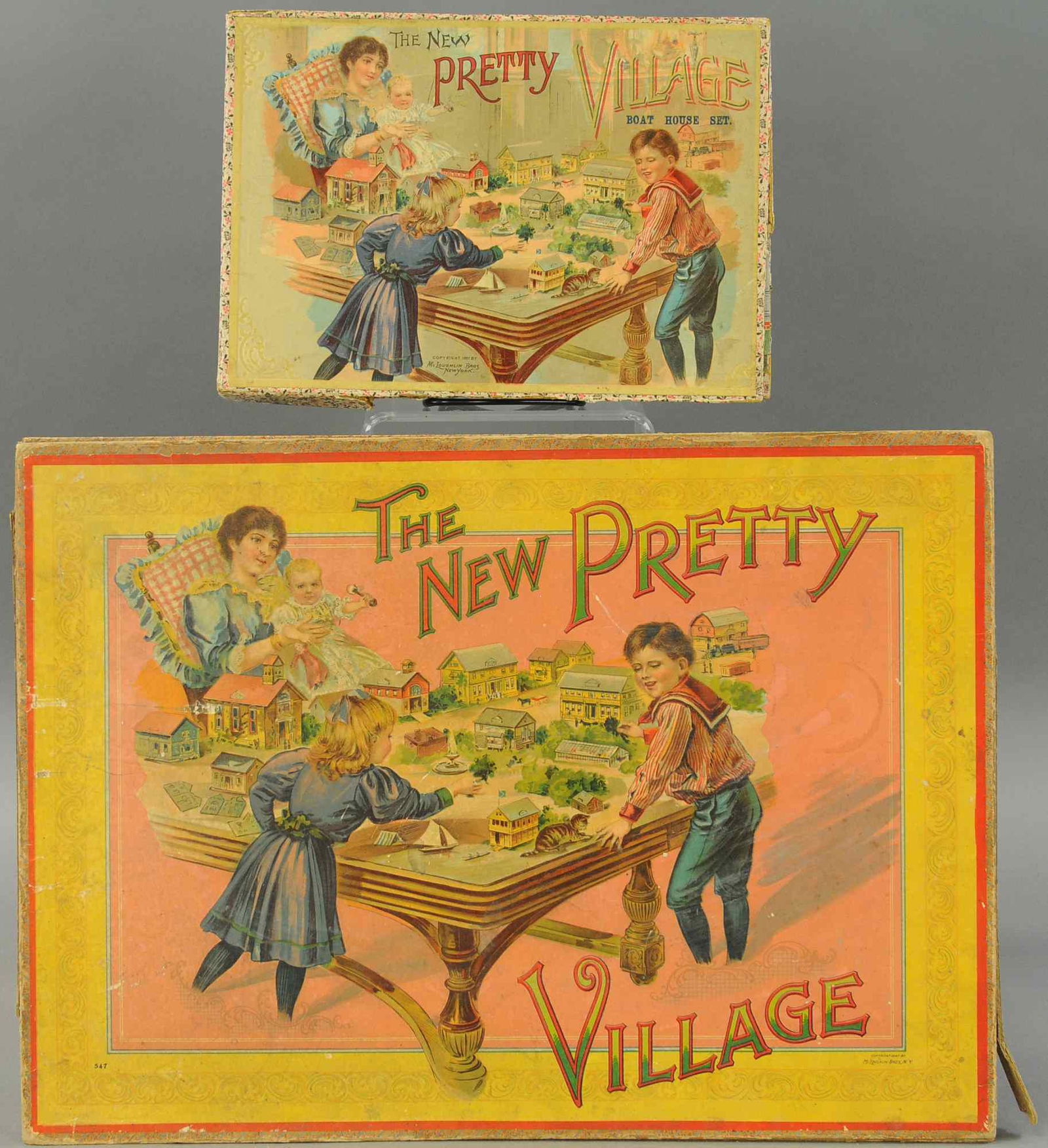 TWO PRETTY VILLAGE GAMES (1 of 5)