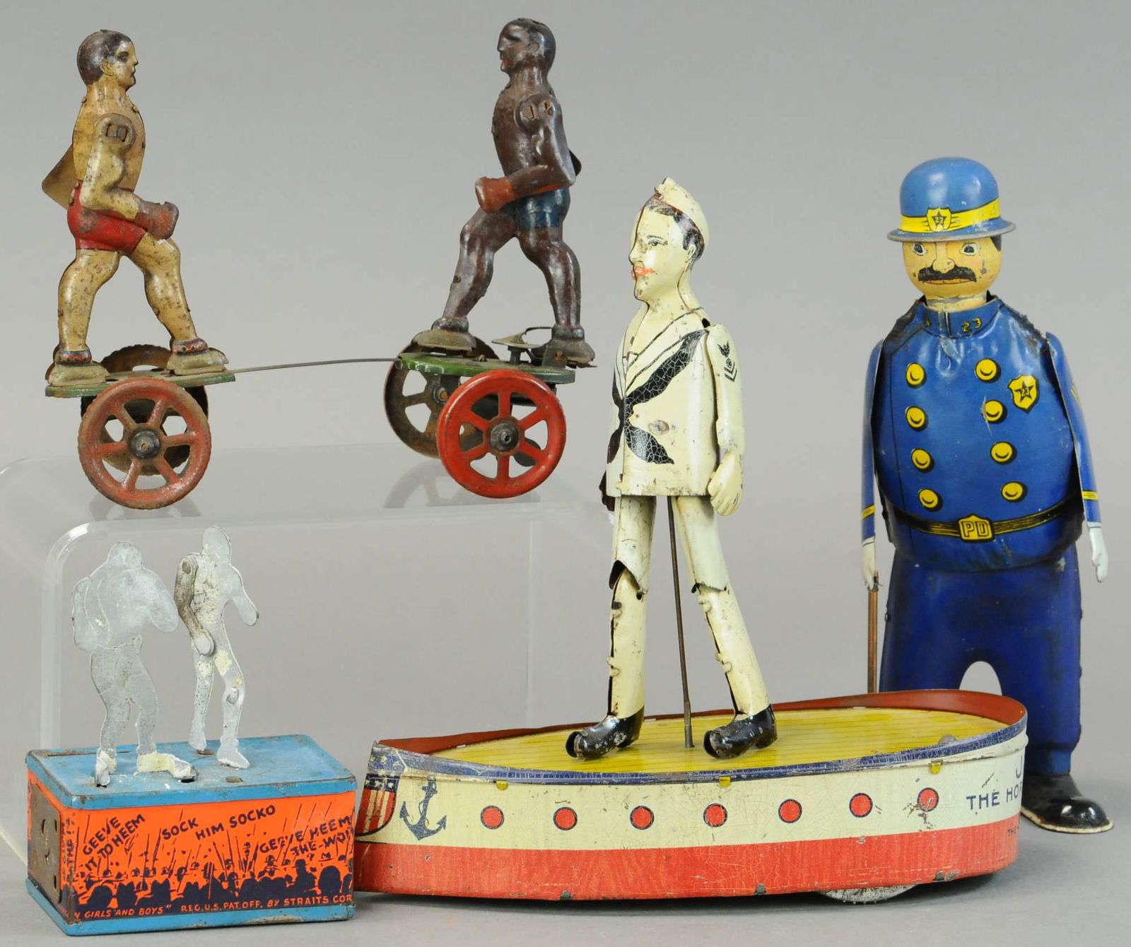 BOXERS, SAILORS & POLICEMAN TOYS (1 of 4)