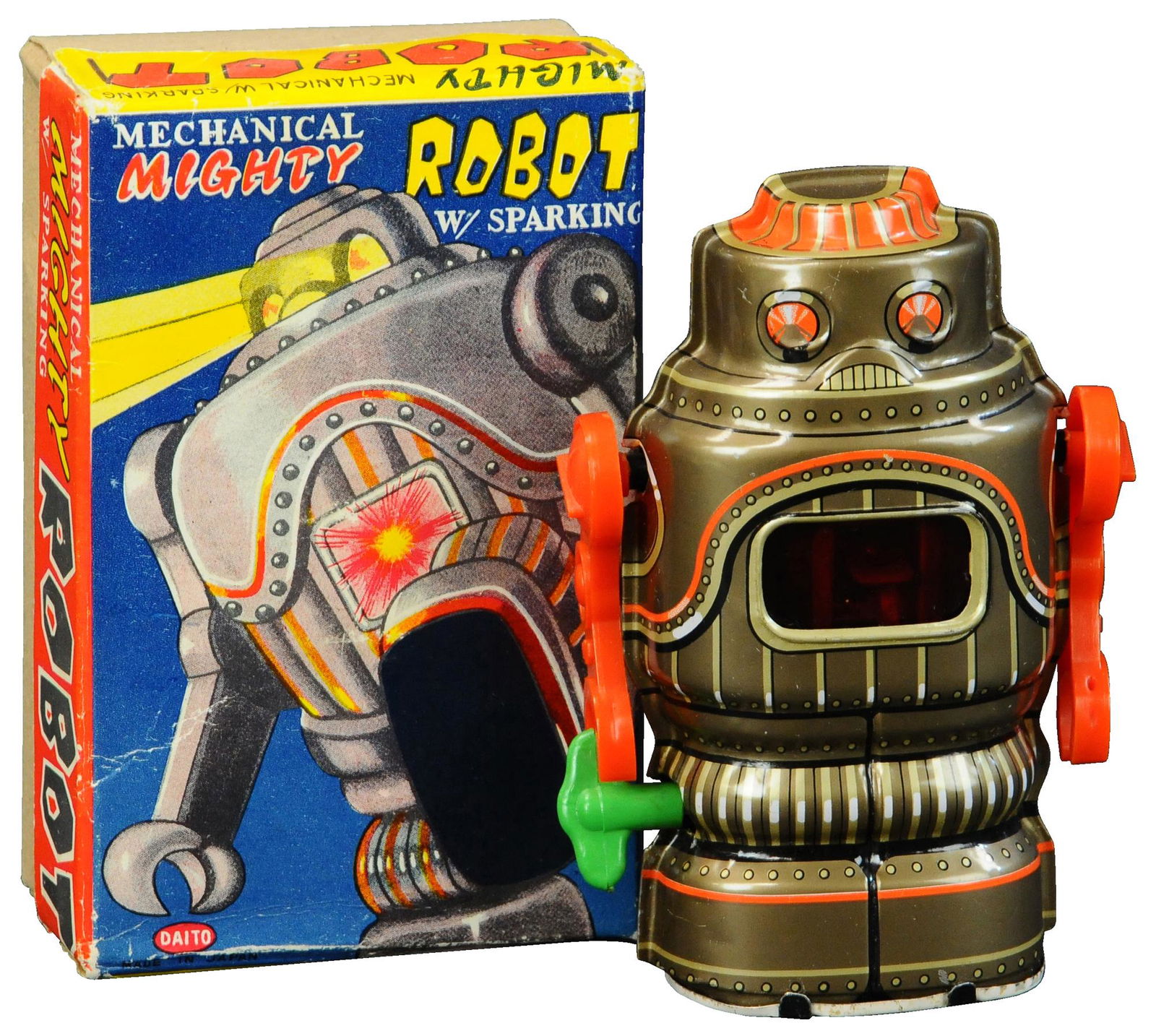 BOXED DAITO MECHANICAL MIGHTY ROBOT (1 of 4)