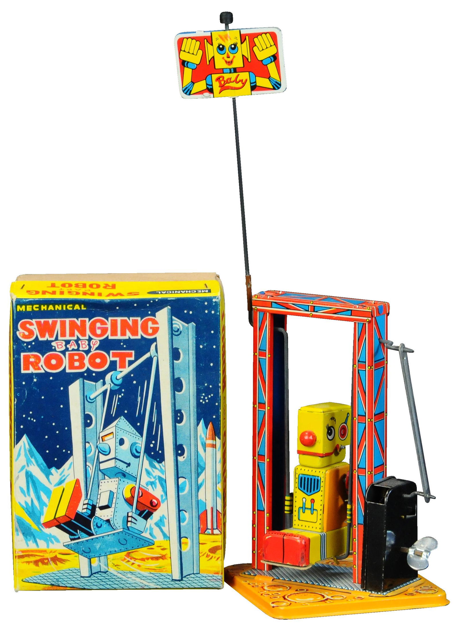 BOXED YONE SWINGING BABY ROBOT (1 of 4)