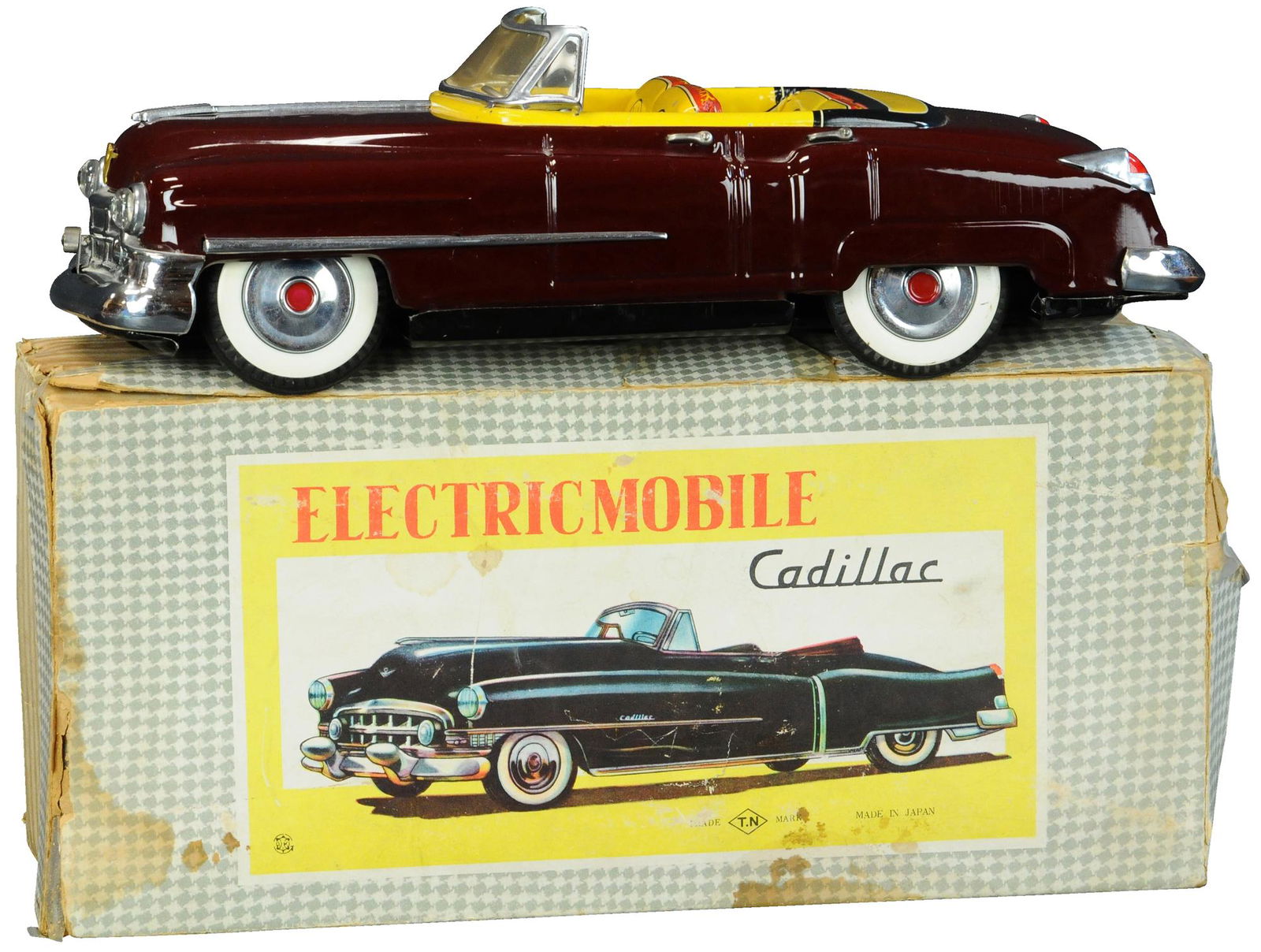 BOXED NOMURA ELECTRIC MOBILE CADILLAC (1 of 4)