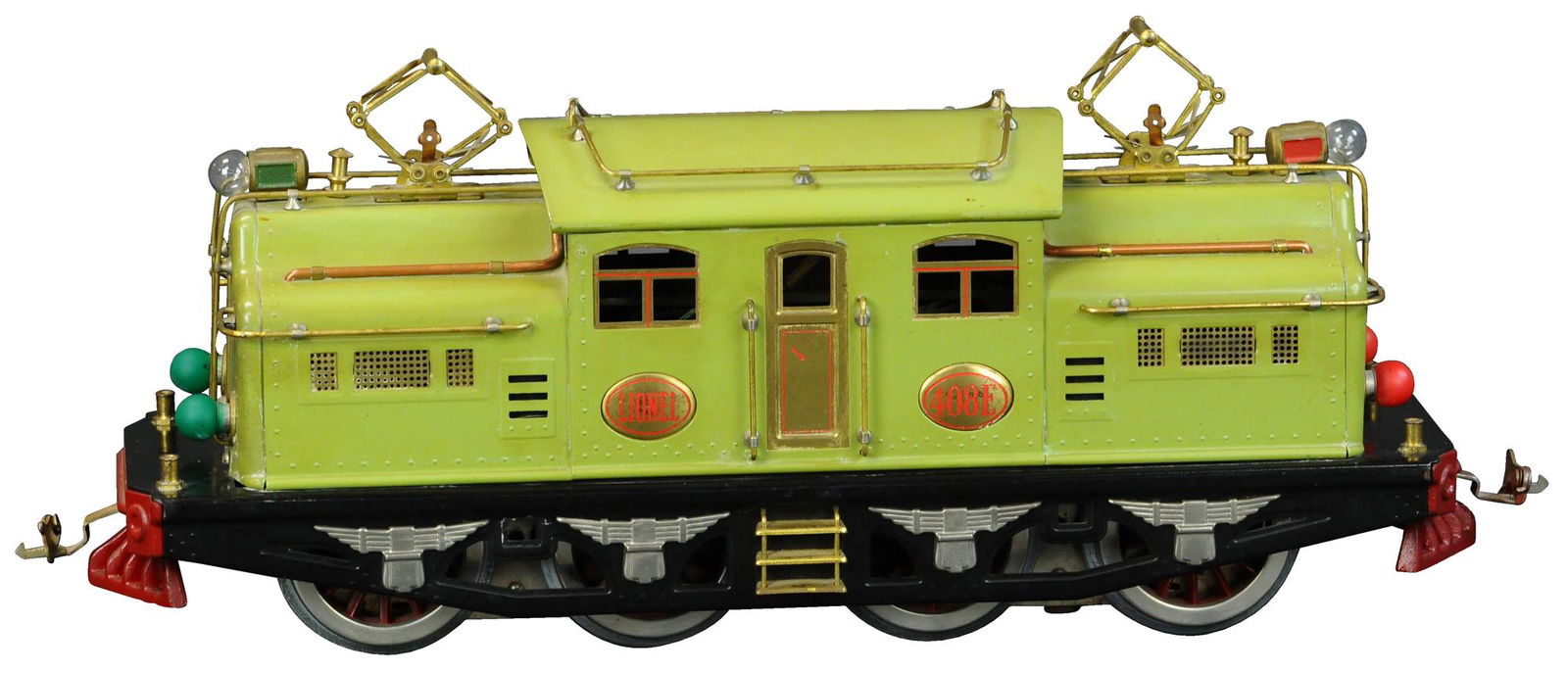 LIONEL DUAL MOTOR 408E APPLE GREEN (1 of 4)