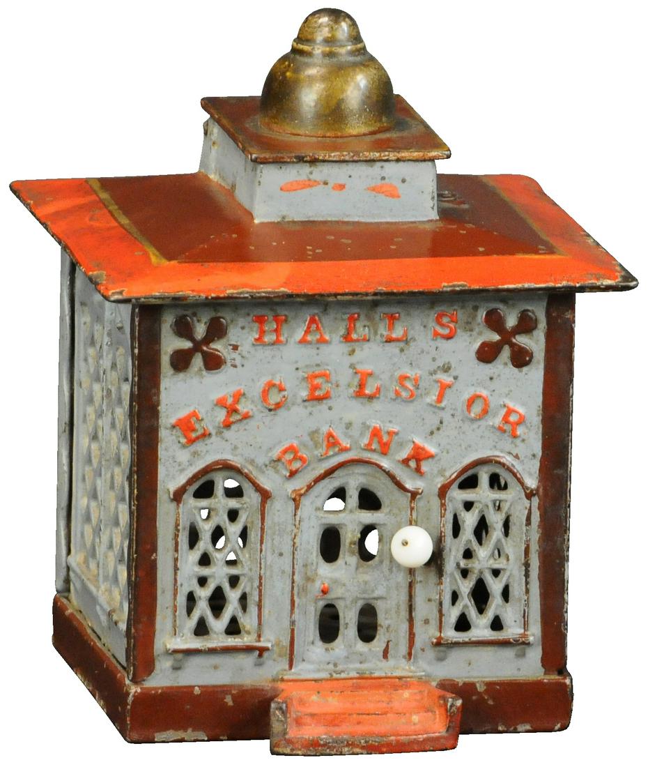 HALLS EXCELSIOR MECHANICAL BANK (1 of 5)