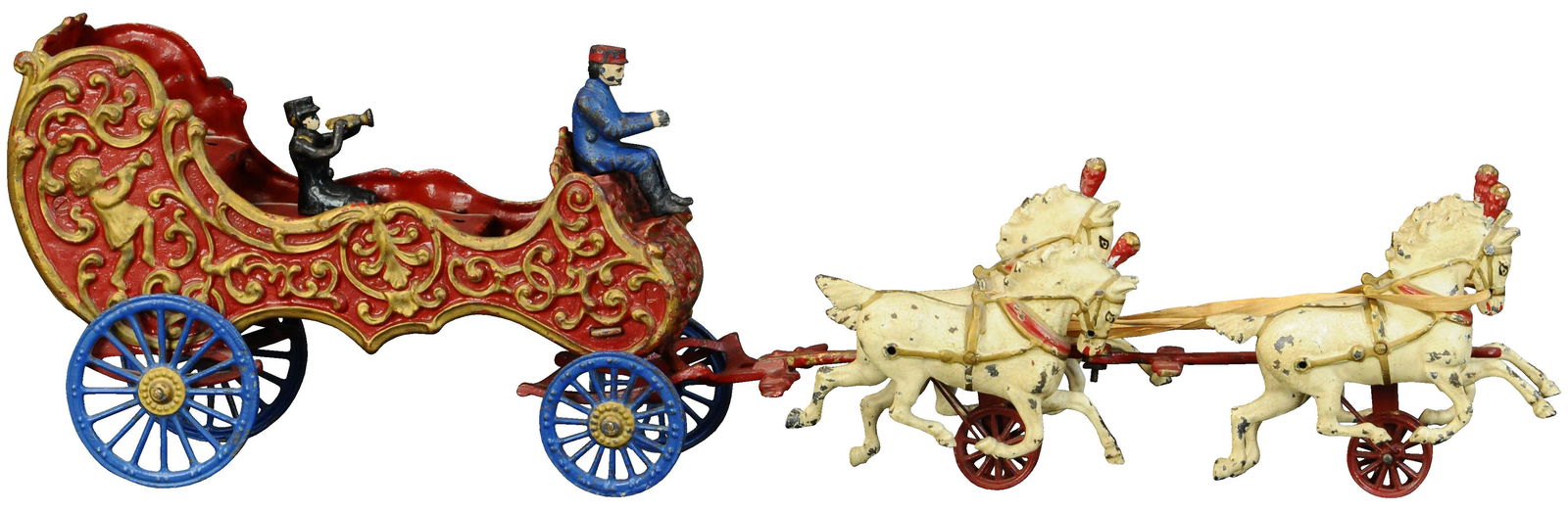 LARGE HUBLEY CIRCUS BAND WAGON (1 of 5)