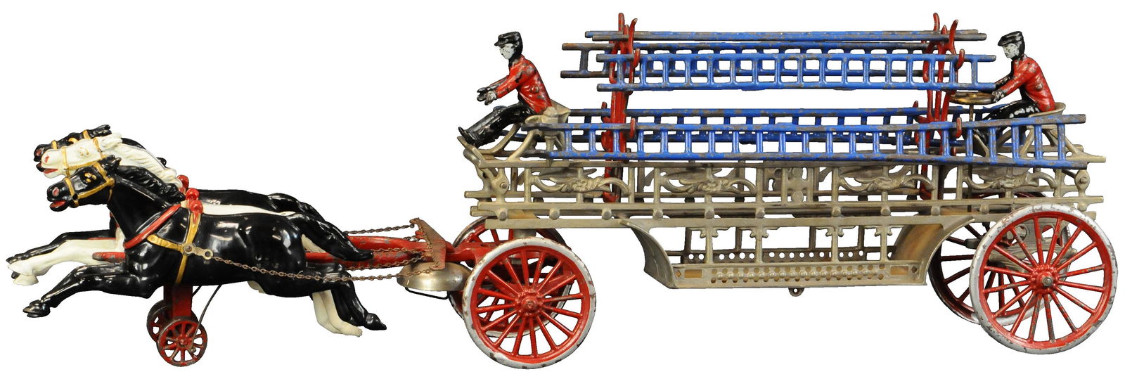 LARGE DENT HOOK & LADDER WAGON (1 of 4)