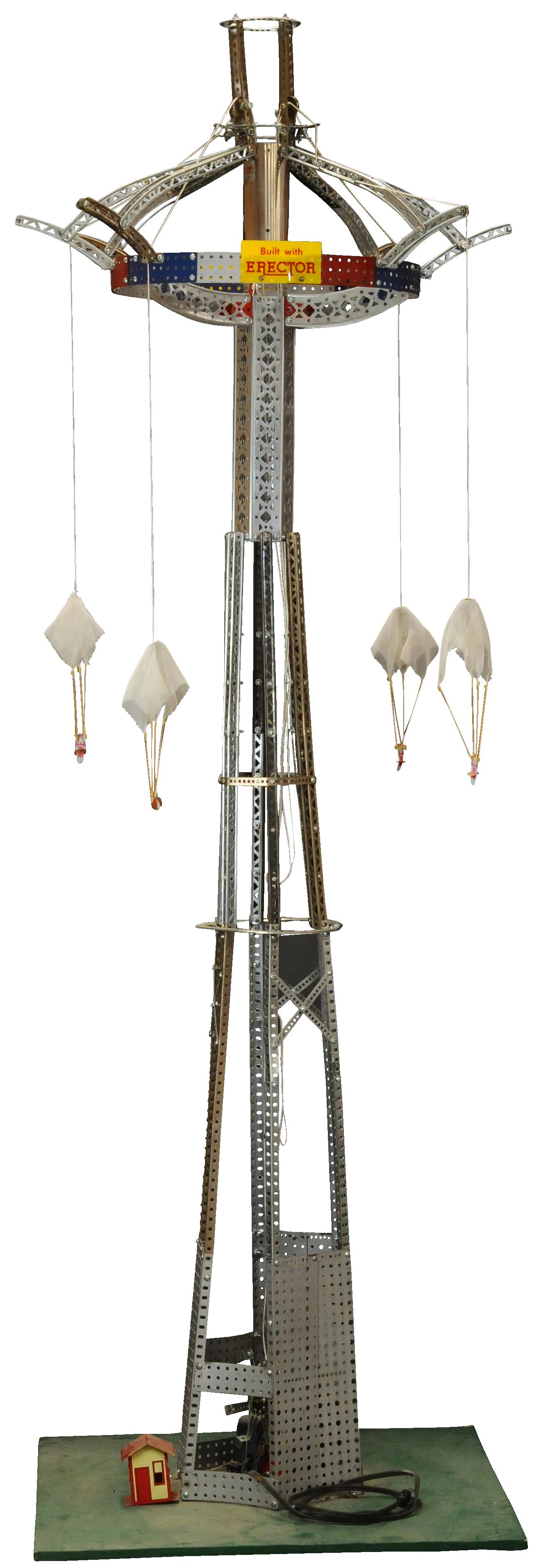 HUGE ERECTOR PARACHUTIST MECHANICAL WINDOW (1 of 8)