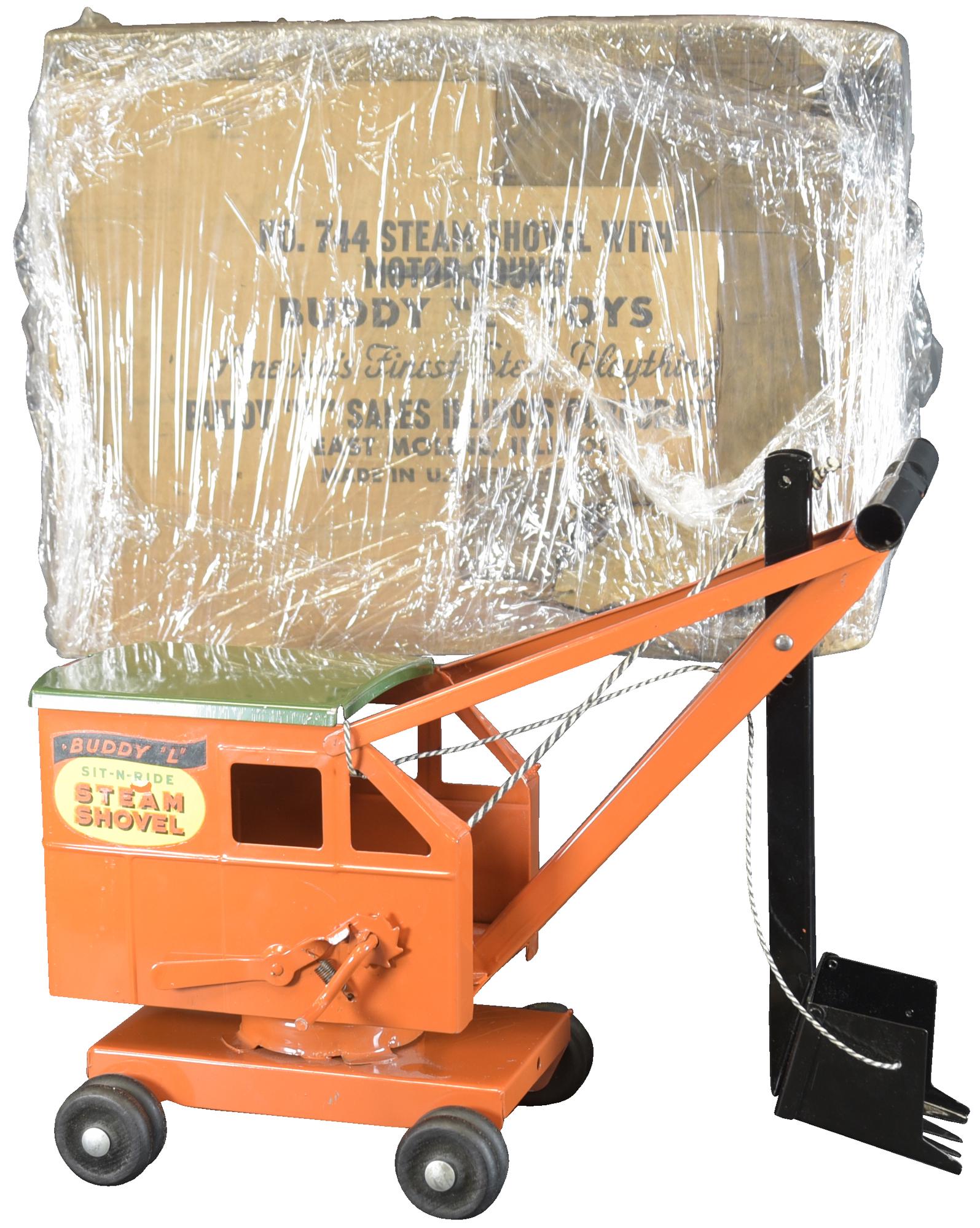 BUDDY L SIT-N-RIDE STEAM SHOVEL (1 of 3)