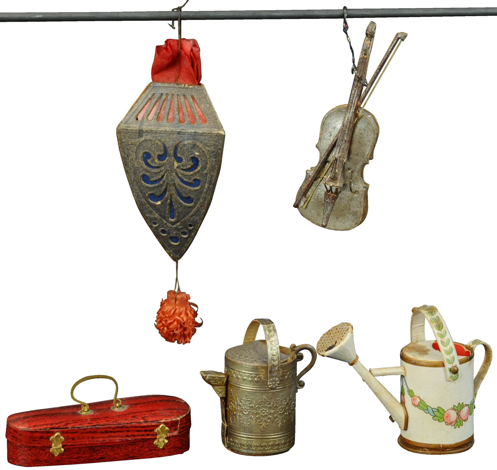 FIVE DRESDEN ORNAMENTS (1 of 2)