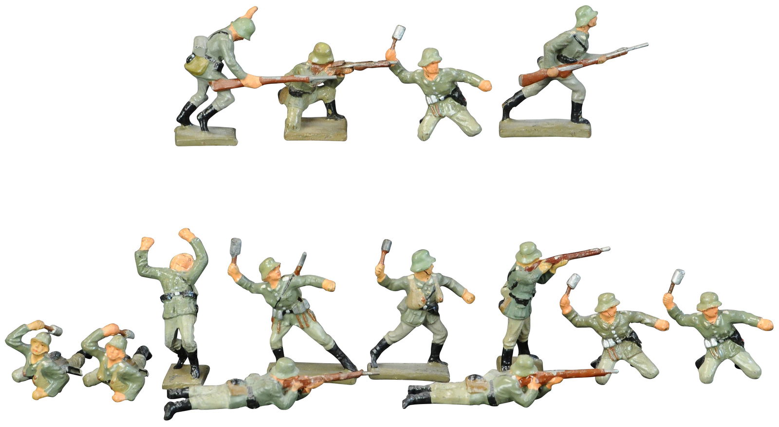LINEOL 40MM GERMAN SOLDIERS (1 of 3)