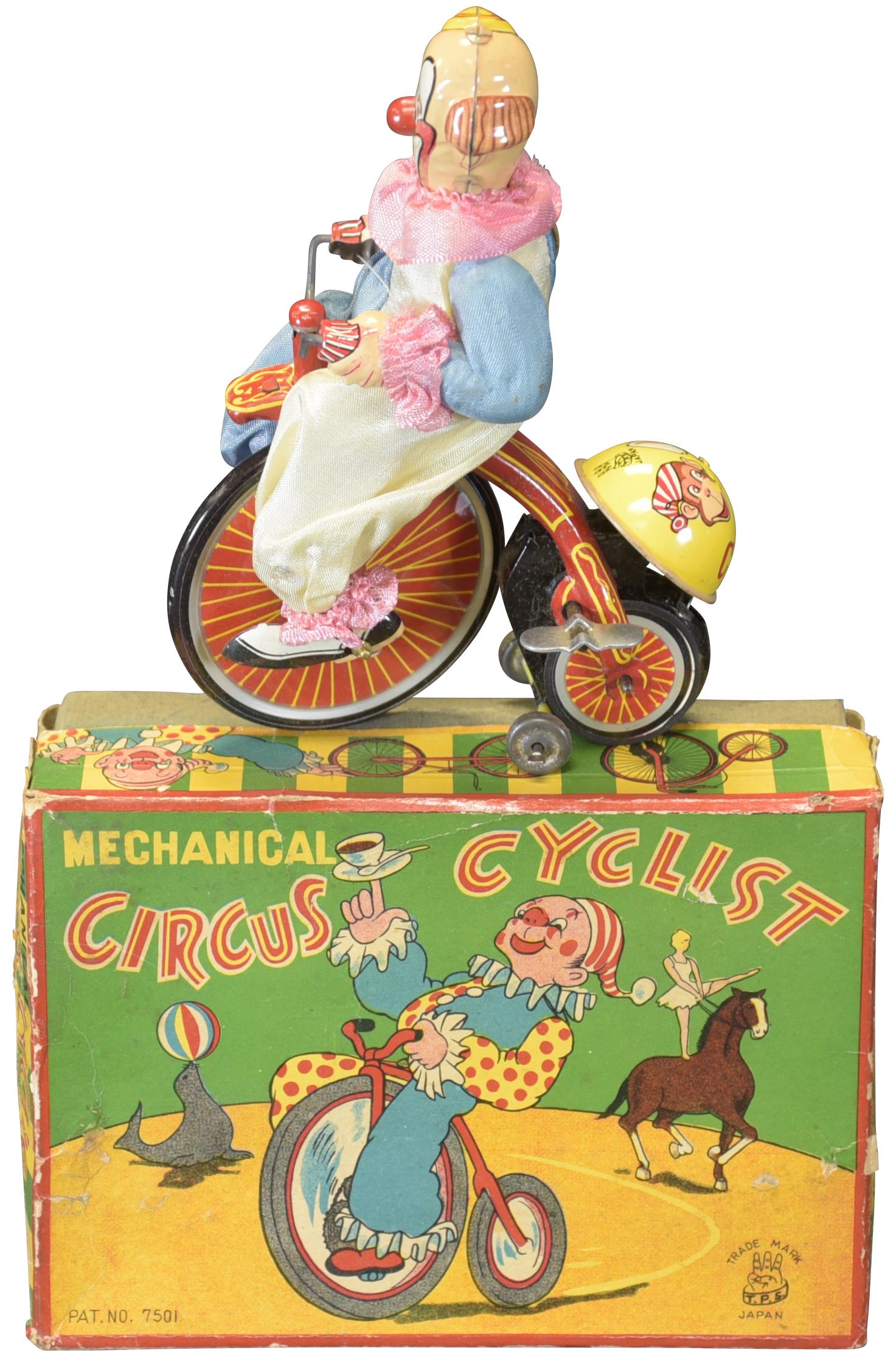 BOXED TPS MECHANICAL CIRCUS CYCLIST (1 of 4)