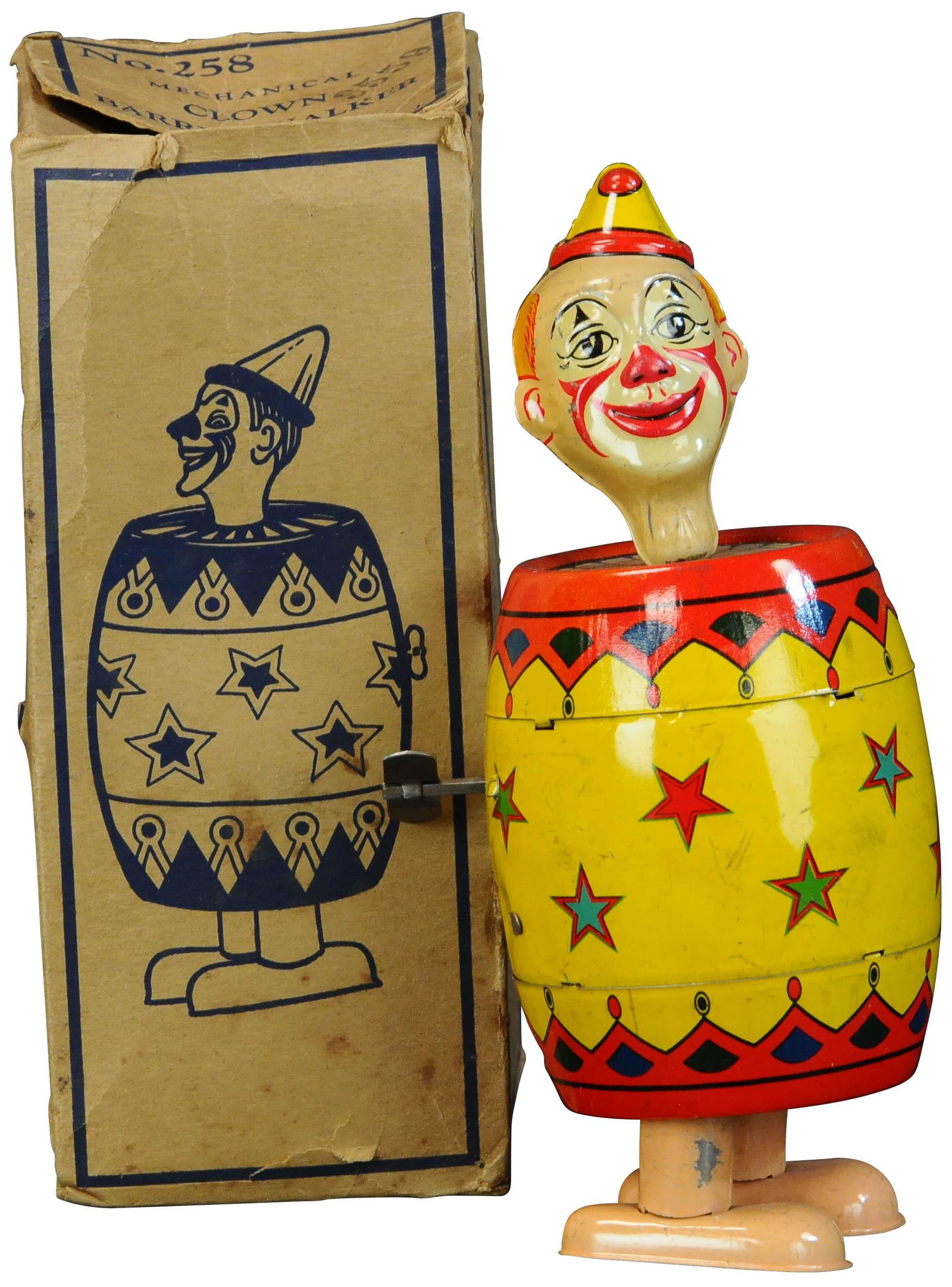BOXED CHEIN CLOWN BARREL WALKER (1 of 5)