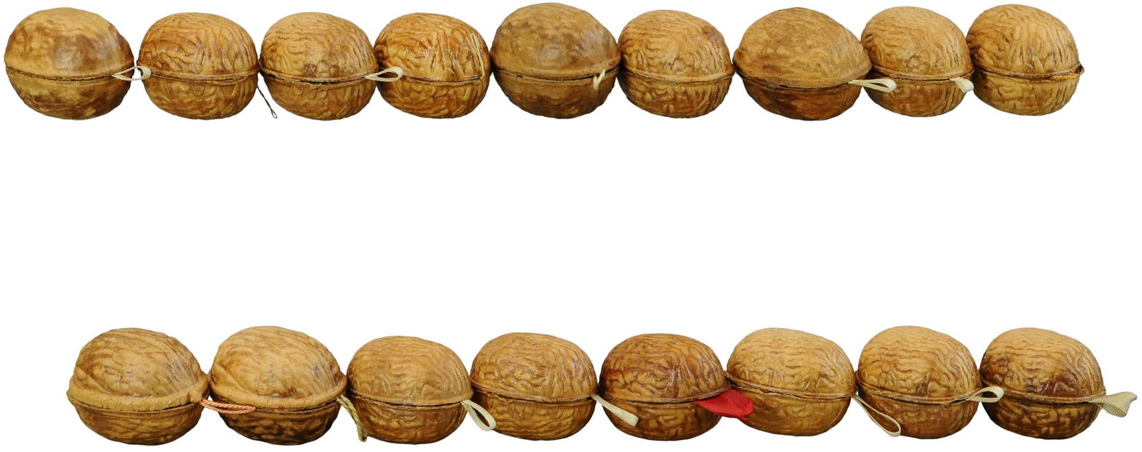 WALNUT CANDY CONTAINER CHRISTMAS ORNAMENTS (1 of 2)