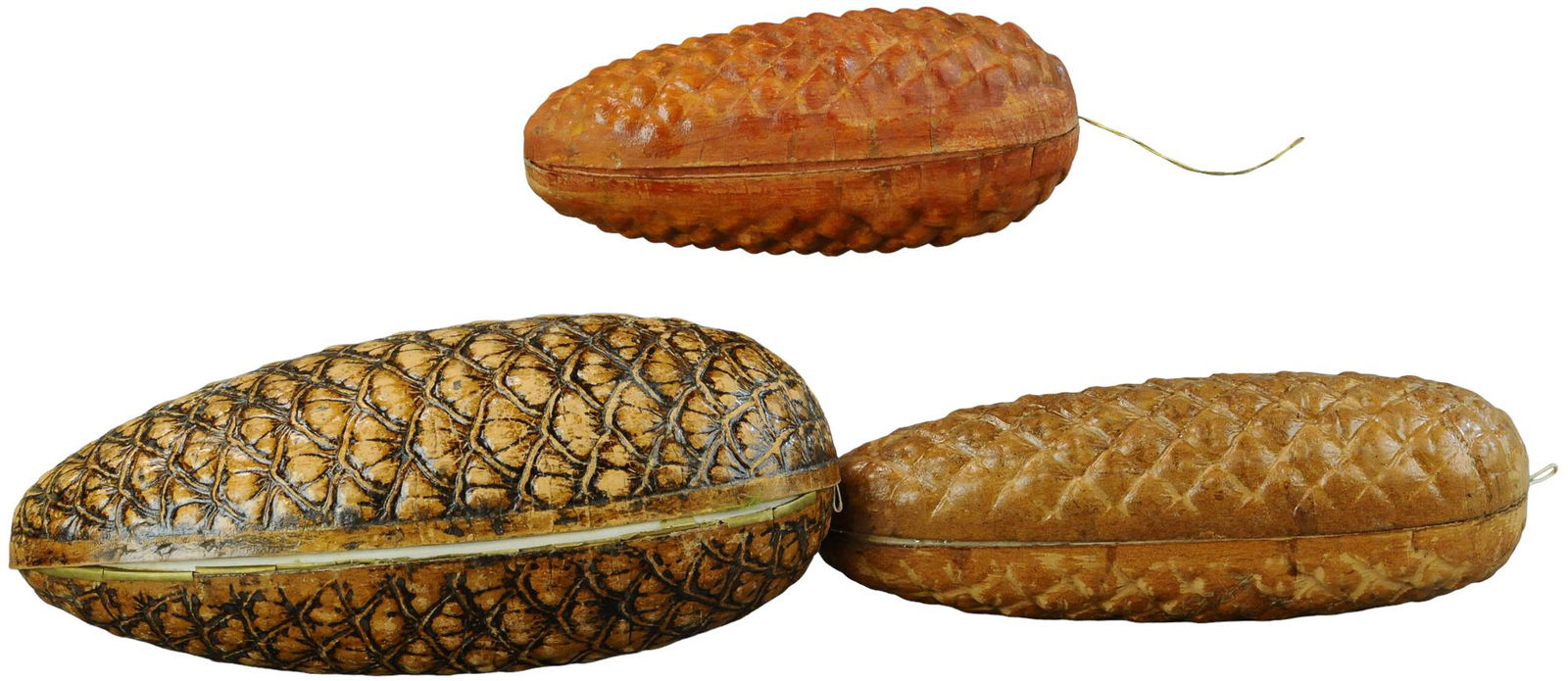EXTRA LARGE PINE CONE CANDY CONTAINERS (1 of 3)
